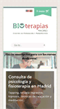 Mobile Screenshot of bioterapiasmadrid.com